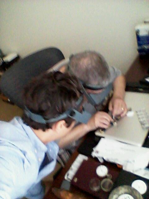 Watch repair with father